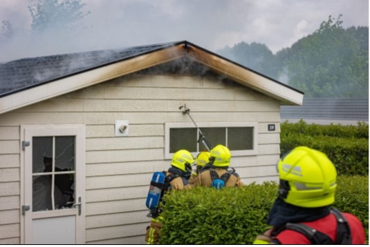 Chaletbrand Halfweg Buiteninzet UHD