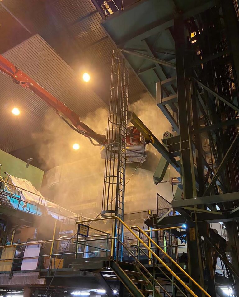 brand schoorsteen installatie amsterdam